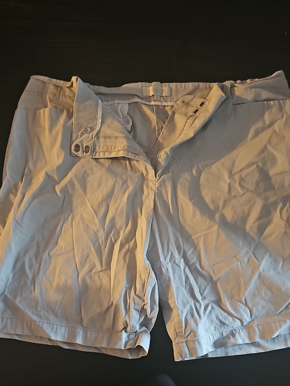 Talbots Light Beige Women's Bermuda Shorts